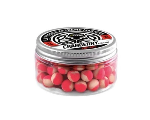 FFEM Pop-Up Cranberry N-Butyric 12mm white/red 55шт